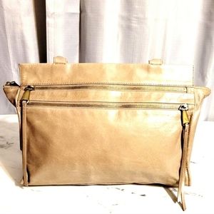 HOBO Vintage Khaki 'Seeker' Leather Shoulder Bag